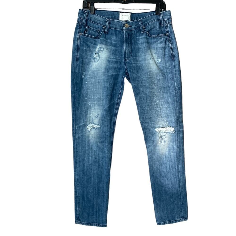 McGuire Mrs. Robinson Boyfriend Jeans Distressed The Assembly Blue Size 27
